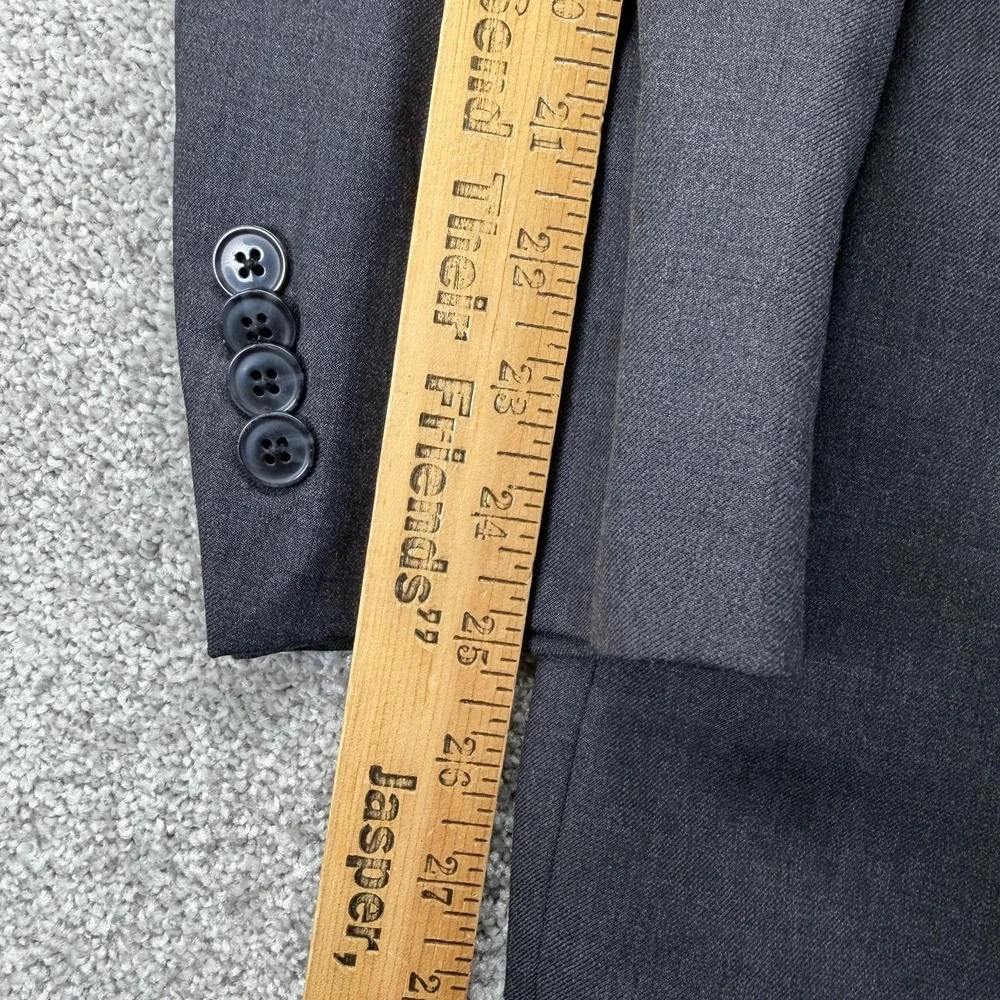 Peter Millar Blazer Mens 48R Gray Wool Two Button Sport Coat Jacket Canada